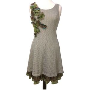 Ryu for Anthropologie Arts & Class Dress Medium EUC